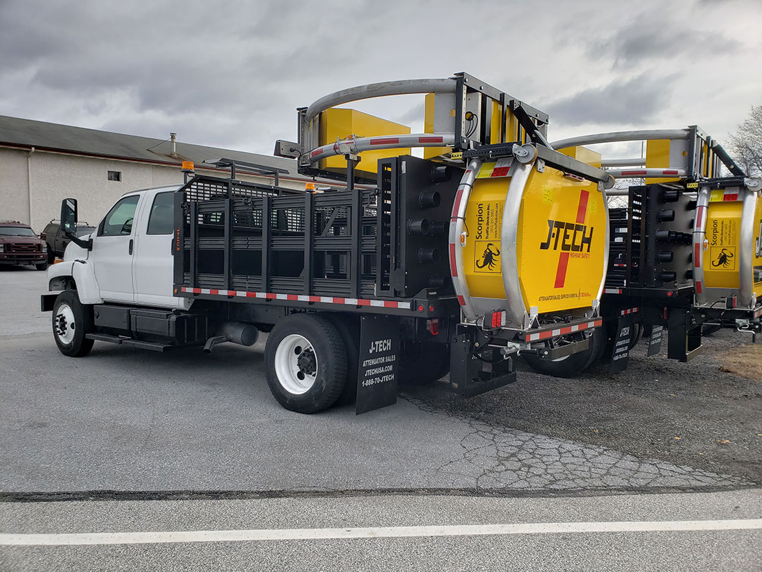 2003 GMC C7500 Attenuator Truck For Sale and Rent JTech Highway Safety